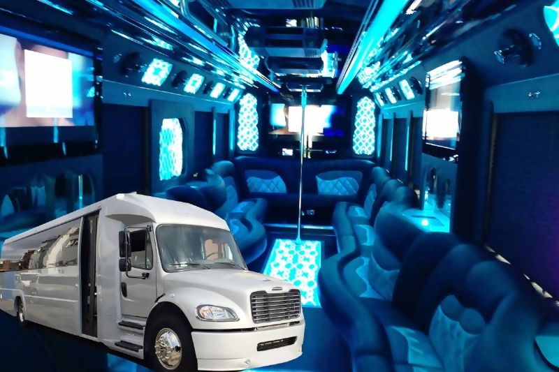 29 Passenger Custom Limo Bus